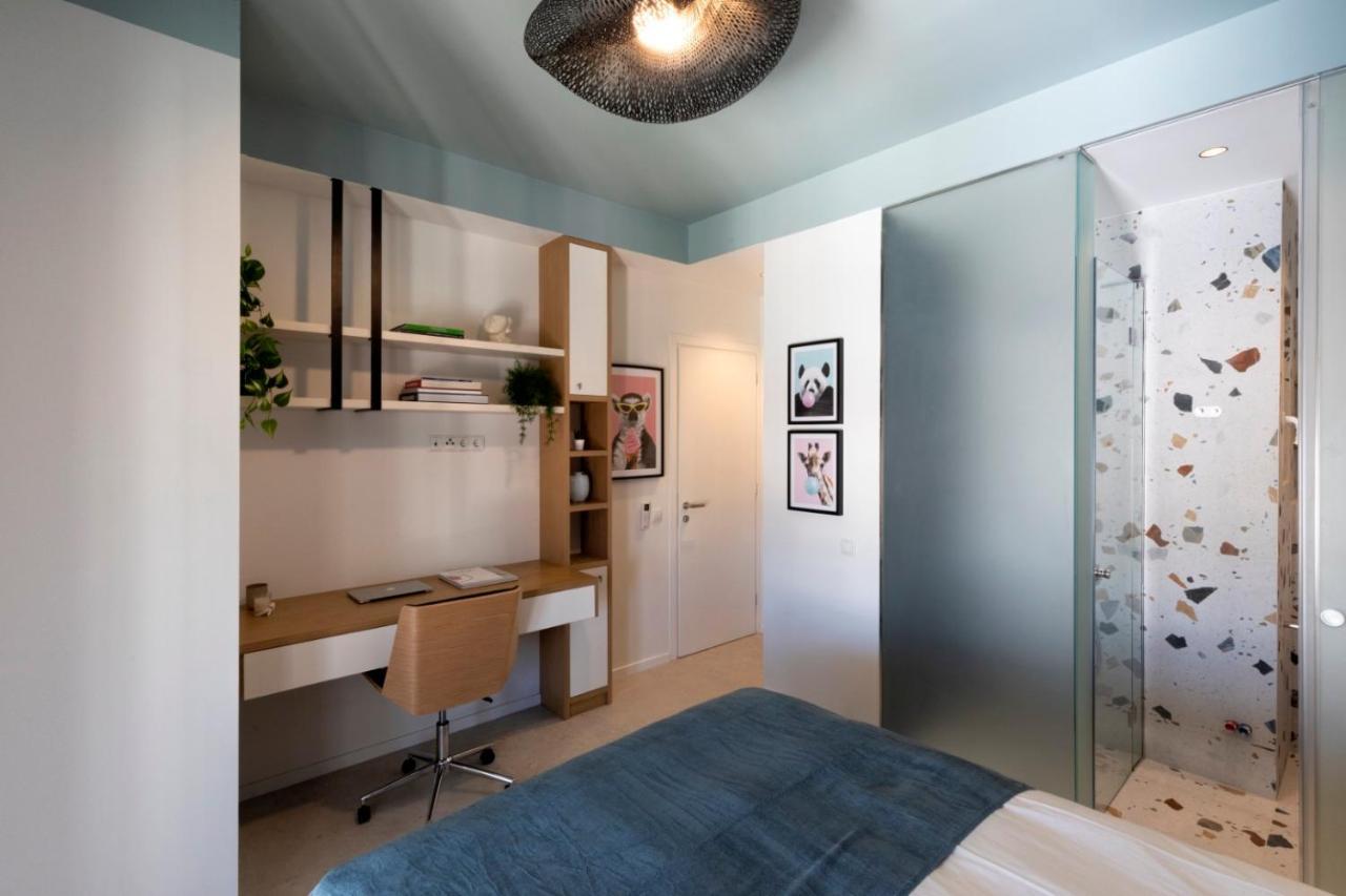 Modern 4Bd Apt Near Piraeus Port-Ath-15 Min Walk-Pirasmus Residencies Exterior foto
