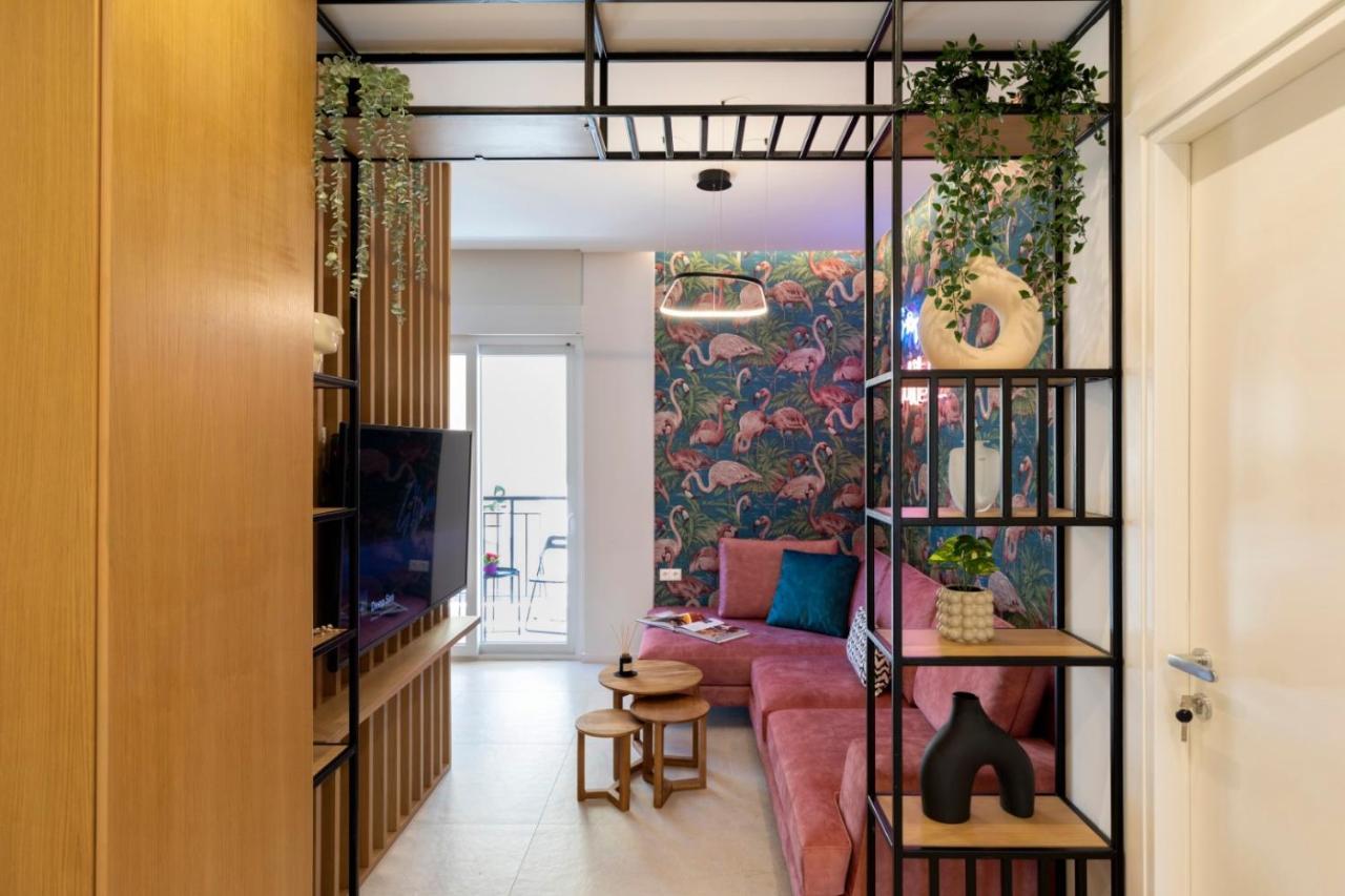 Modern 4Bd Apt Near Piraeus Port-Ath-15 Min Walk-Pirasmus Residencies Exterior foto